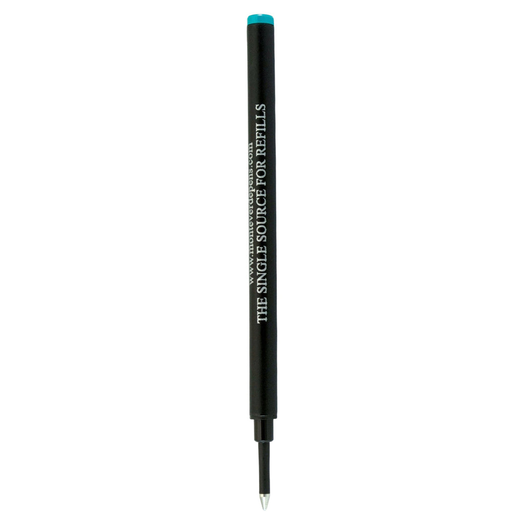 Monteverde Ceramic Roller Ball Pen Refill (Turquoise - Pack of 2)
