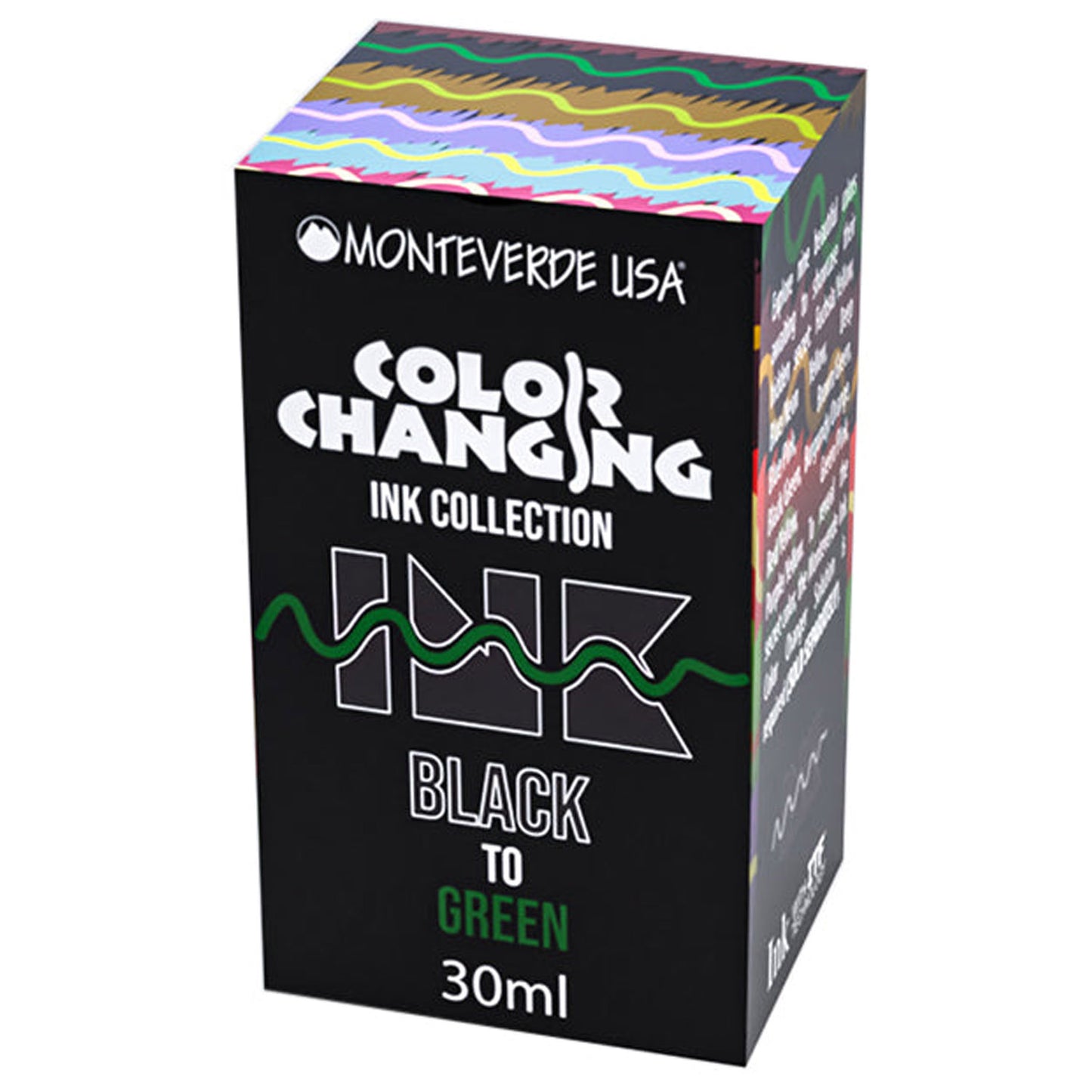 Monteverde Color Changing Ink Bottle (Black - 30 ML) G309BG