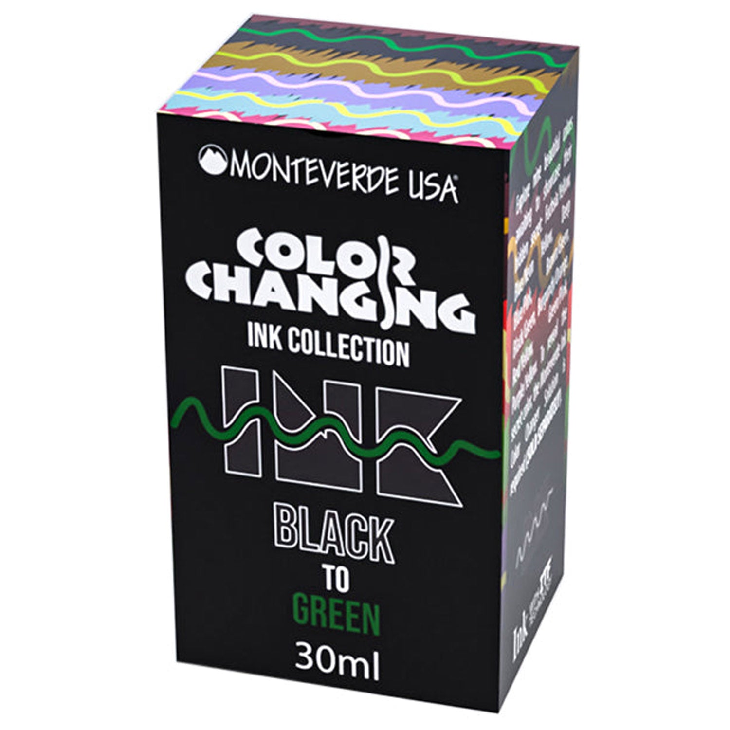 Monteverde Color Changing Ink Bottle (Black - 30 ML) G309BG