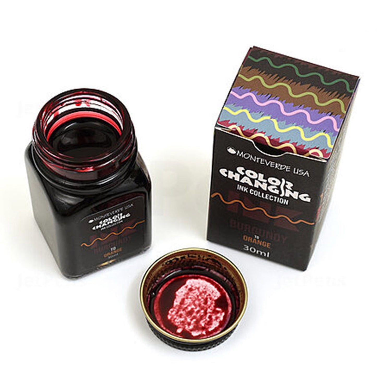 Monteverde Color Changing Ink Bottle (Burgundy - 30 ML) G309BO