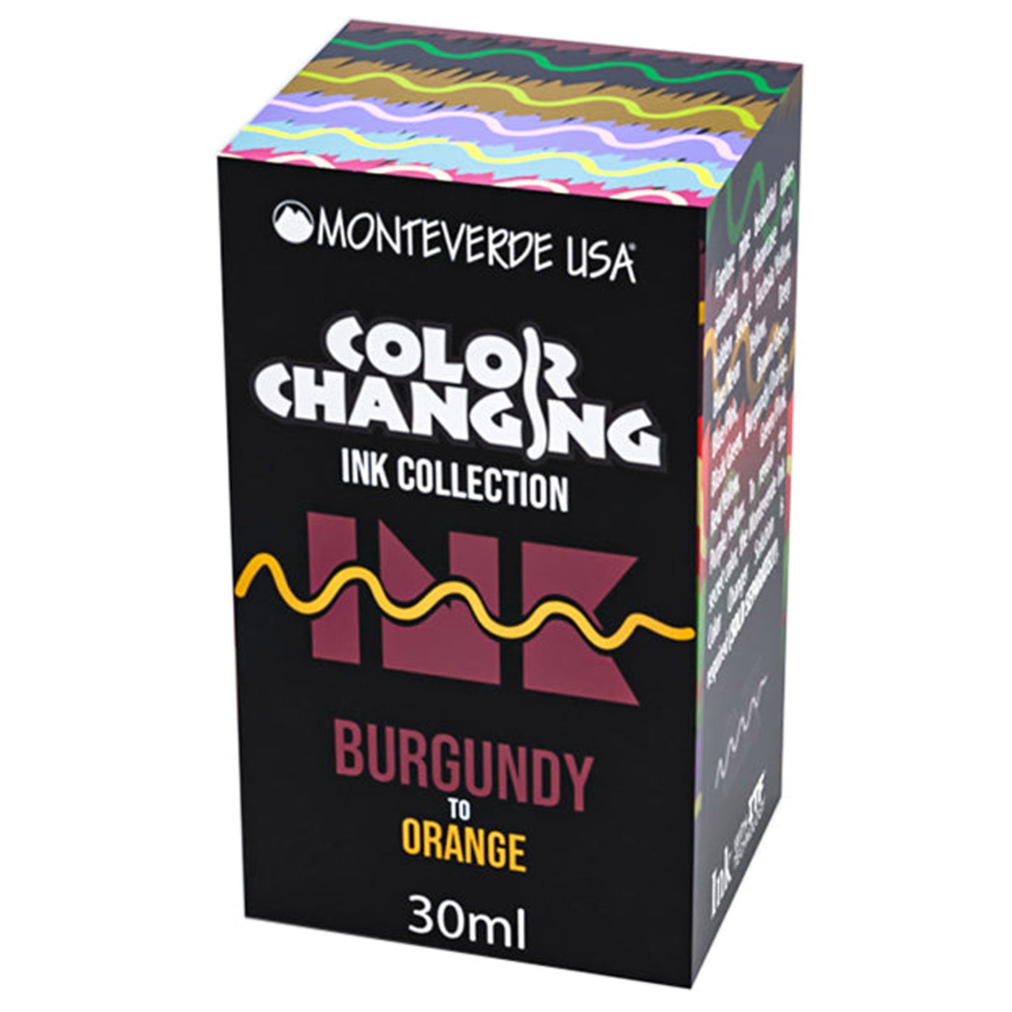 Monteverde Color Changing Ink Bottle (Burgundy - 30 ML) G309BO