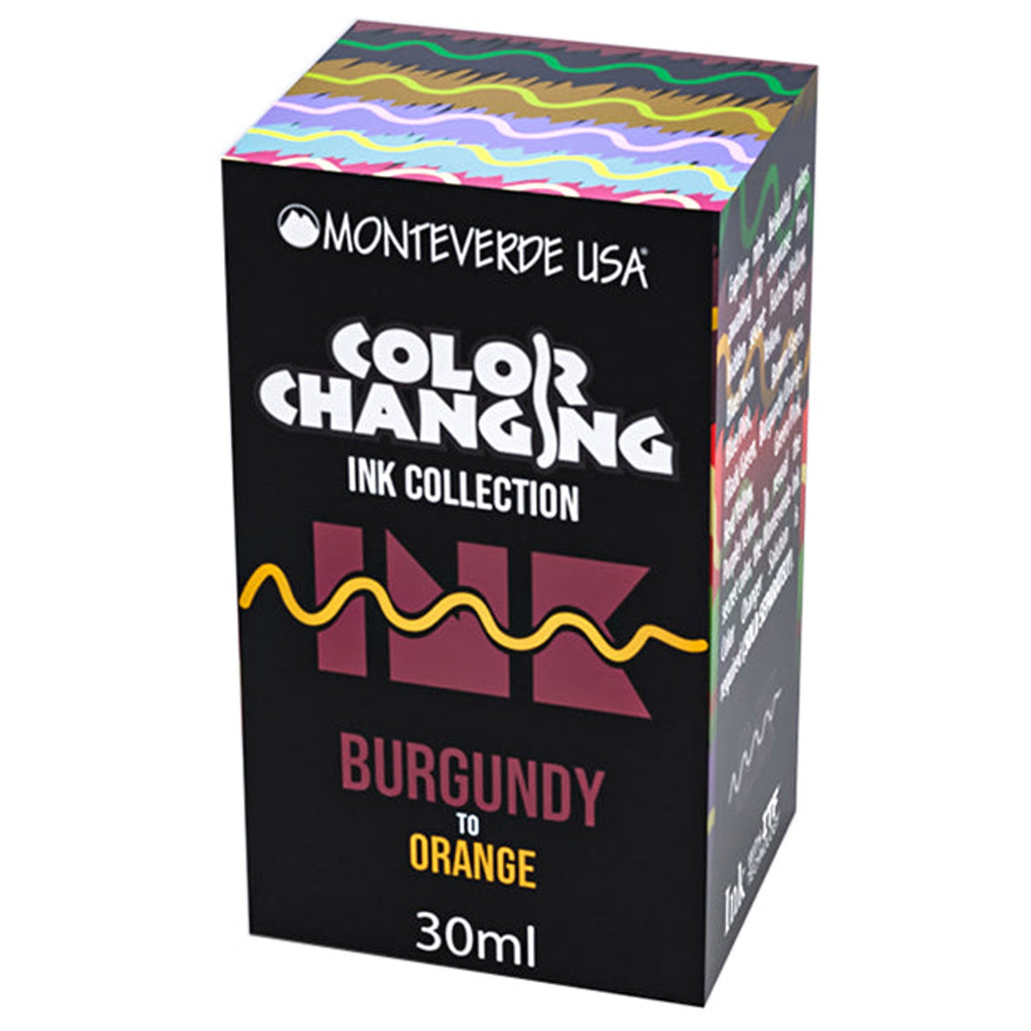 Monteverde Color Changing Ink Bottle (Burgundy - 30 ML) G309BO