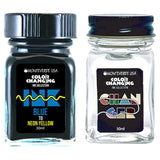 Monteverde Color Changing Ink Bottle + Changer Set (Blue to Neon - 30 ML) G310BY