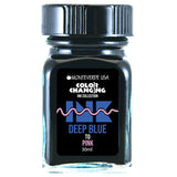 Monteverde Color Changing Ink Bottle + Changer Set (Deep Blue to Pink - 30 ML) G310DBP