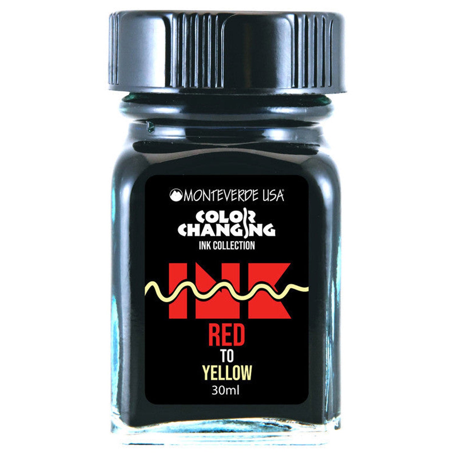 Monteverde Color Changing Ink Bottle + Changer Set (Red to Yellow - 30 ML) G310RY
