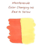 Monteverde Color Changing Ink Bottle + Changer Set (Red to Yellow - 30 ML) G310RY