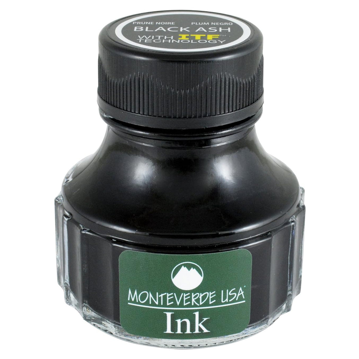 Monteverde Core Ink Bottle (Black Ash - 90 ML) G308BK