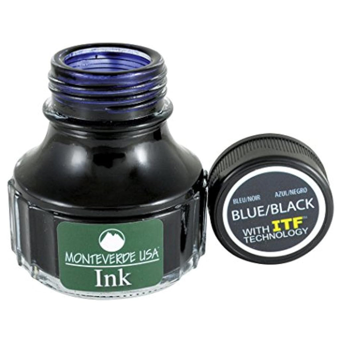 Monteverde Core Ink Bottle (Blue/Black - 90 ML) G308BB