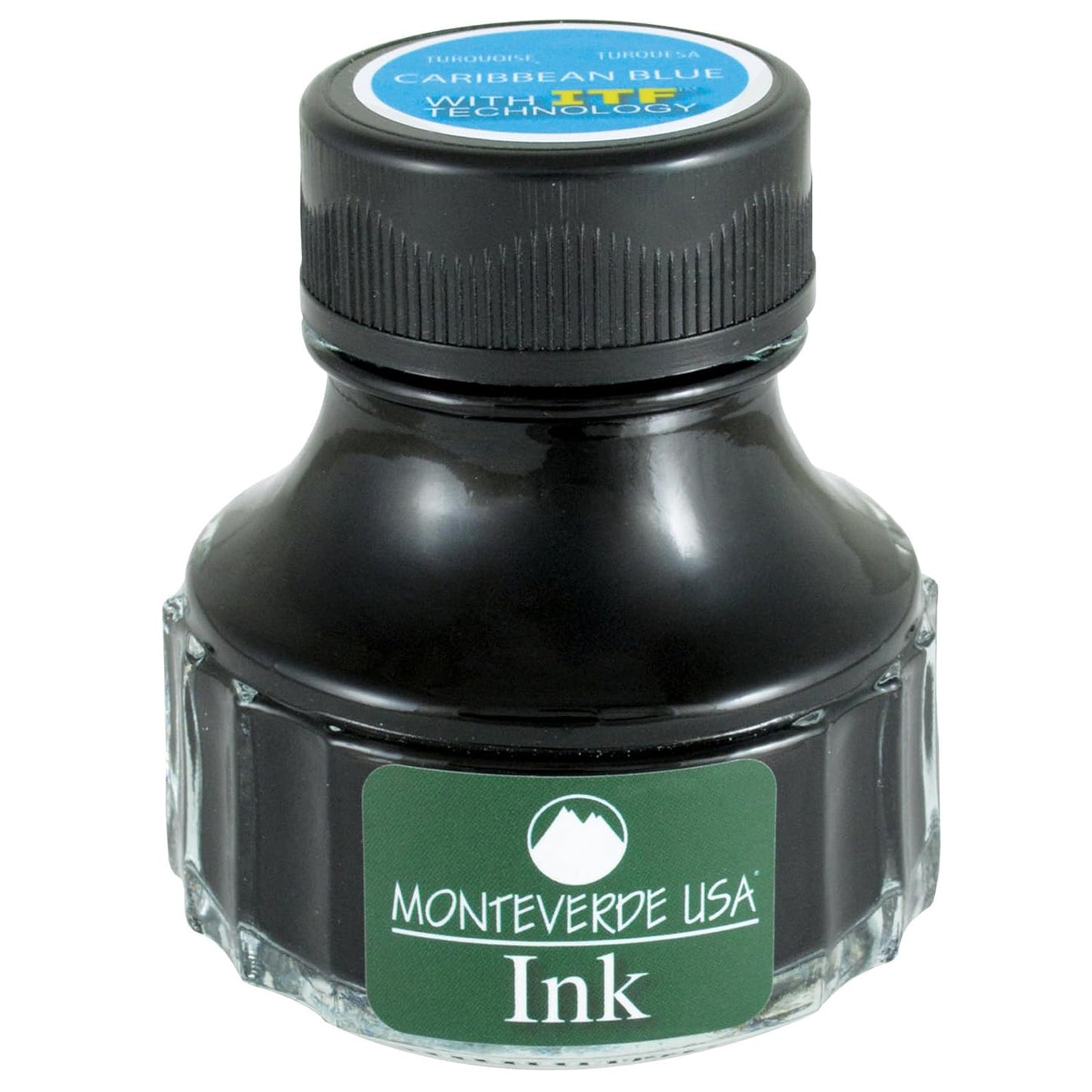 Monteverde Core Ink Bottle (Caribbean Blue - 90 ML) G308TQ