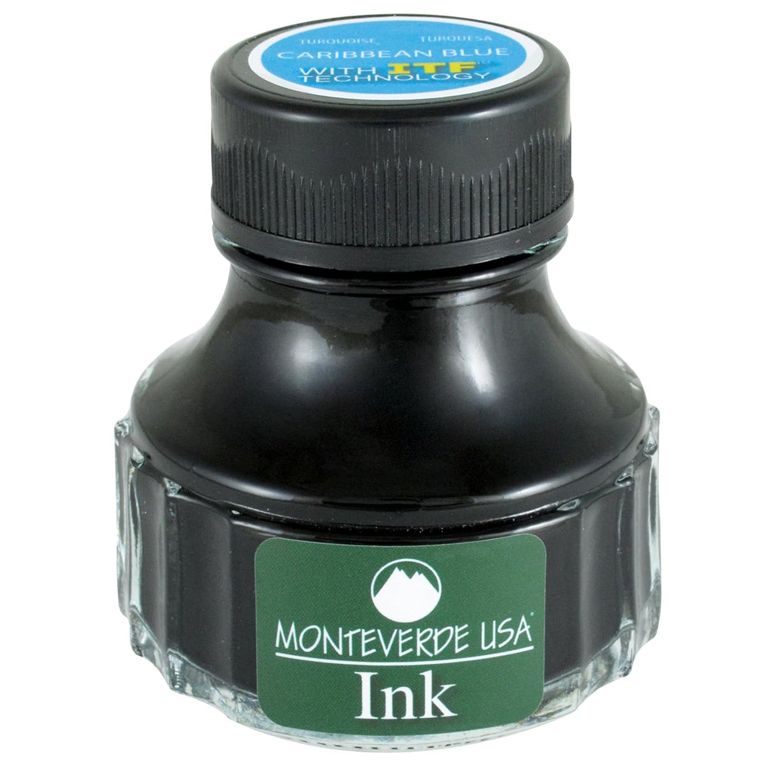 Monteverde Core Ink Bottle (Caribbean Blue - 90 ML) G308TQ