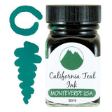 Monteverde Core Ink Bottle (California Teal - 30 ML) G309CT