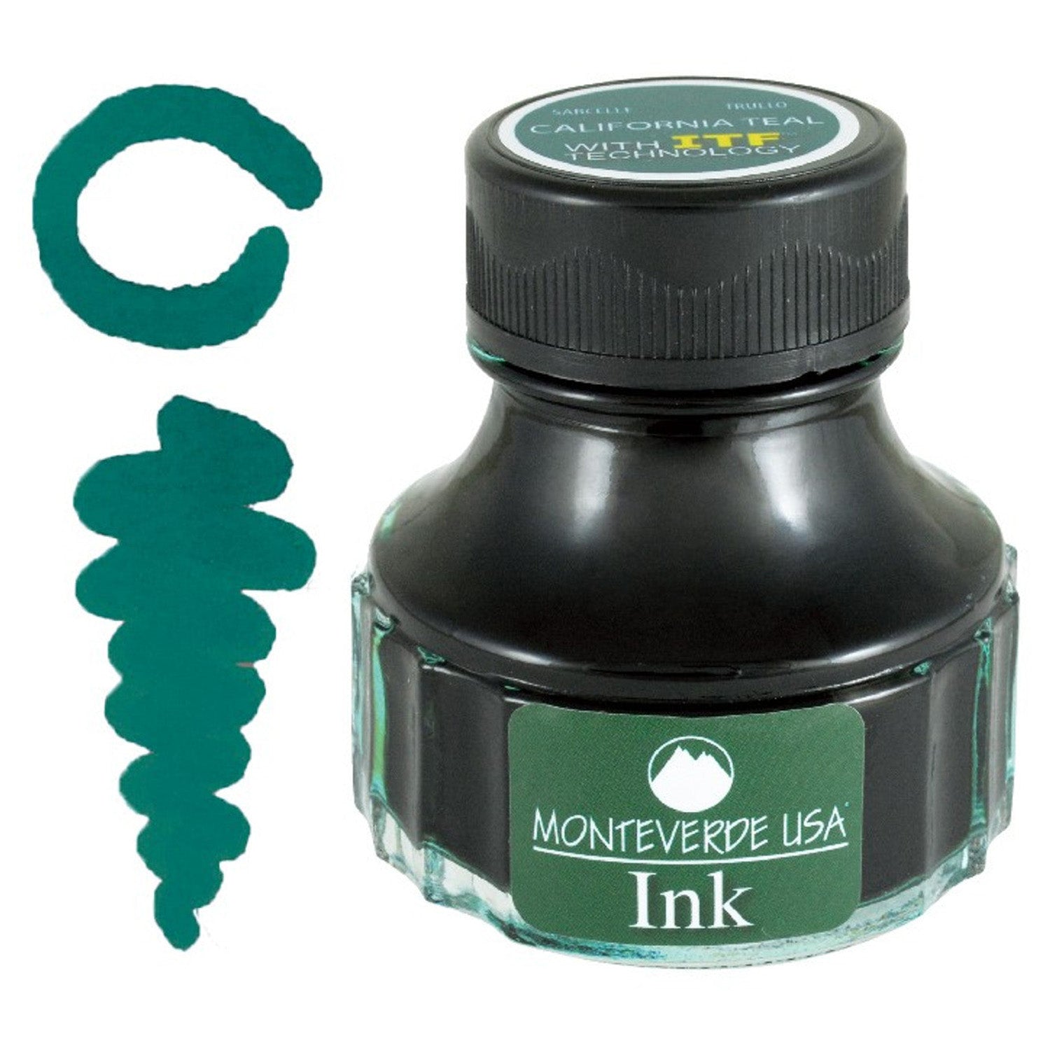 Monteverde Core Ink Bottle (California Teal - 90 ML) G308CT