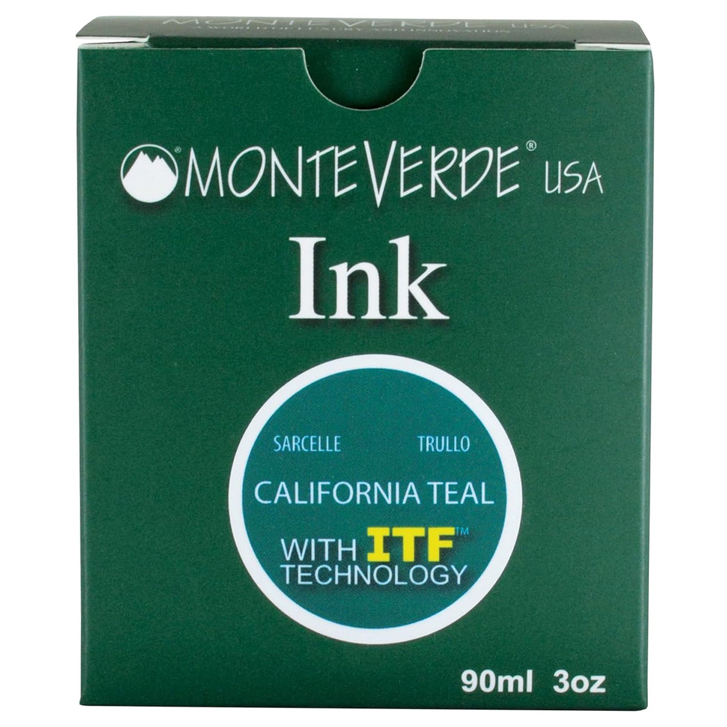Monteverde Core Ink Bottle (California Teal - 90 ML) G308CT