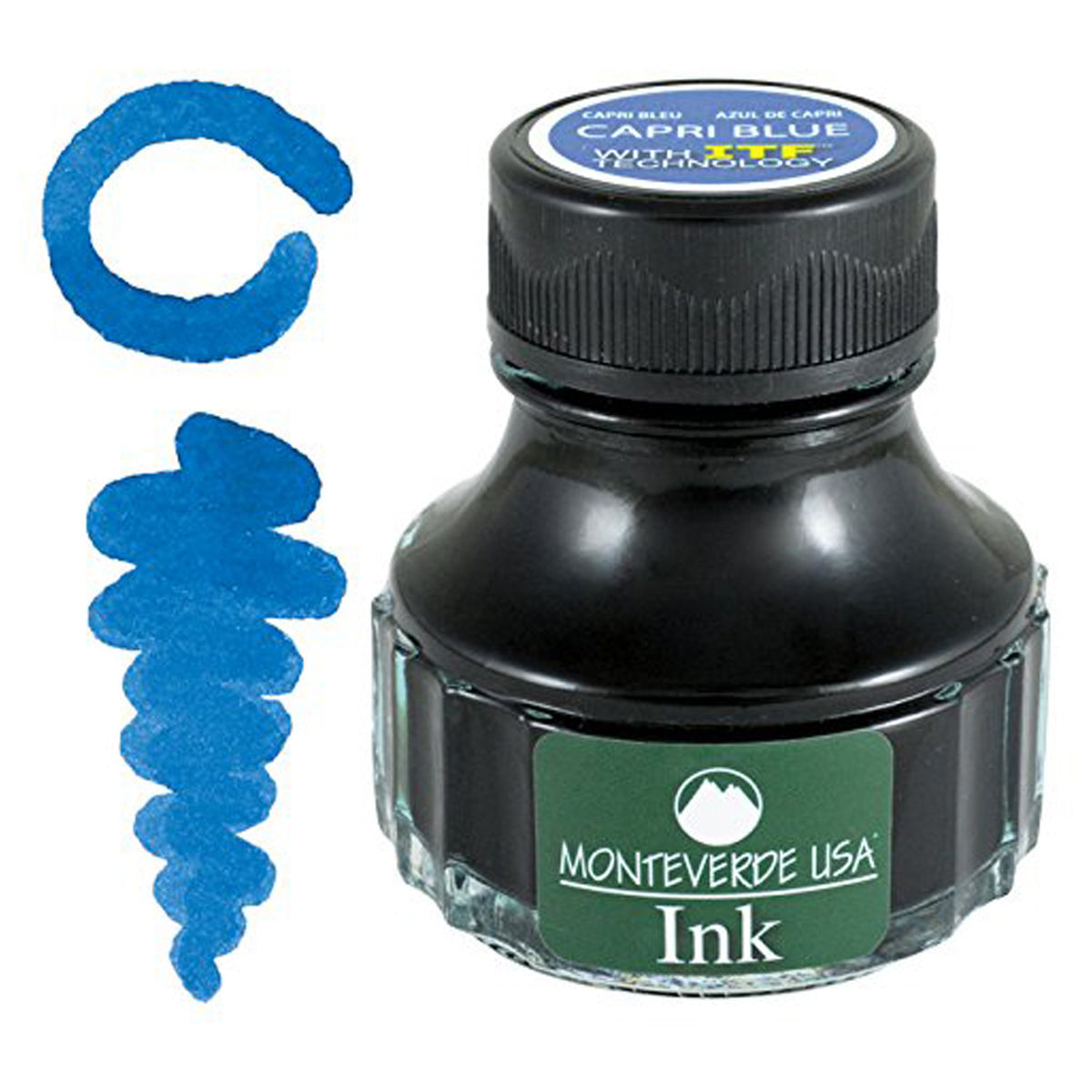 Monteverde Core Ink Bottle (Capri Blue - 90 ML) G308CB