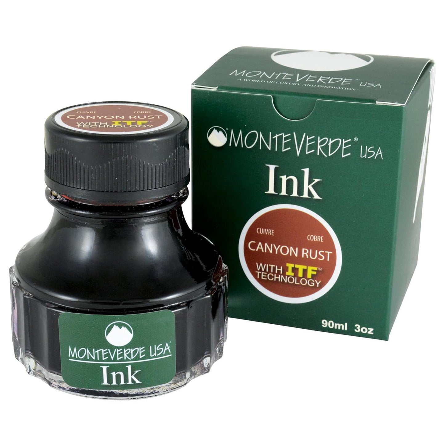 Monteverde Core Ink Bottle (Canyon Rust - 90 ML) G308CP