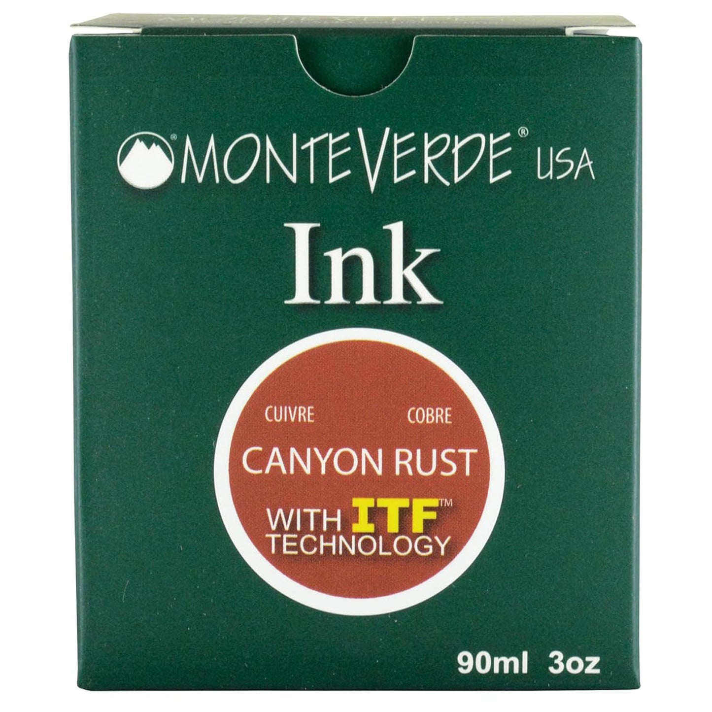 Monteverde Core Ink Bottle (Canyon Rust - 90 ML) G308CP