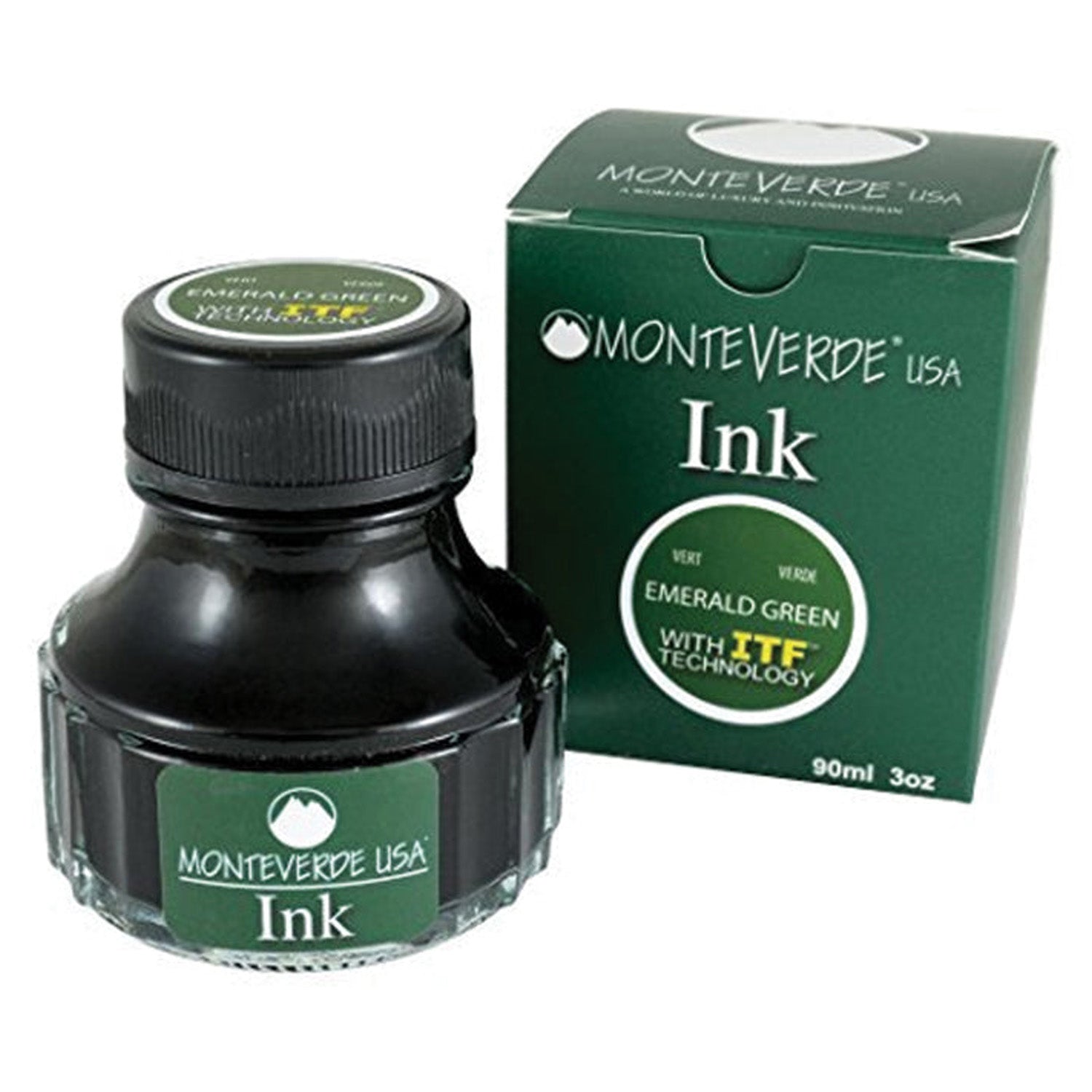 Monteverde Core Ink Bottle (Emerald Green - 90 ML) G308GR