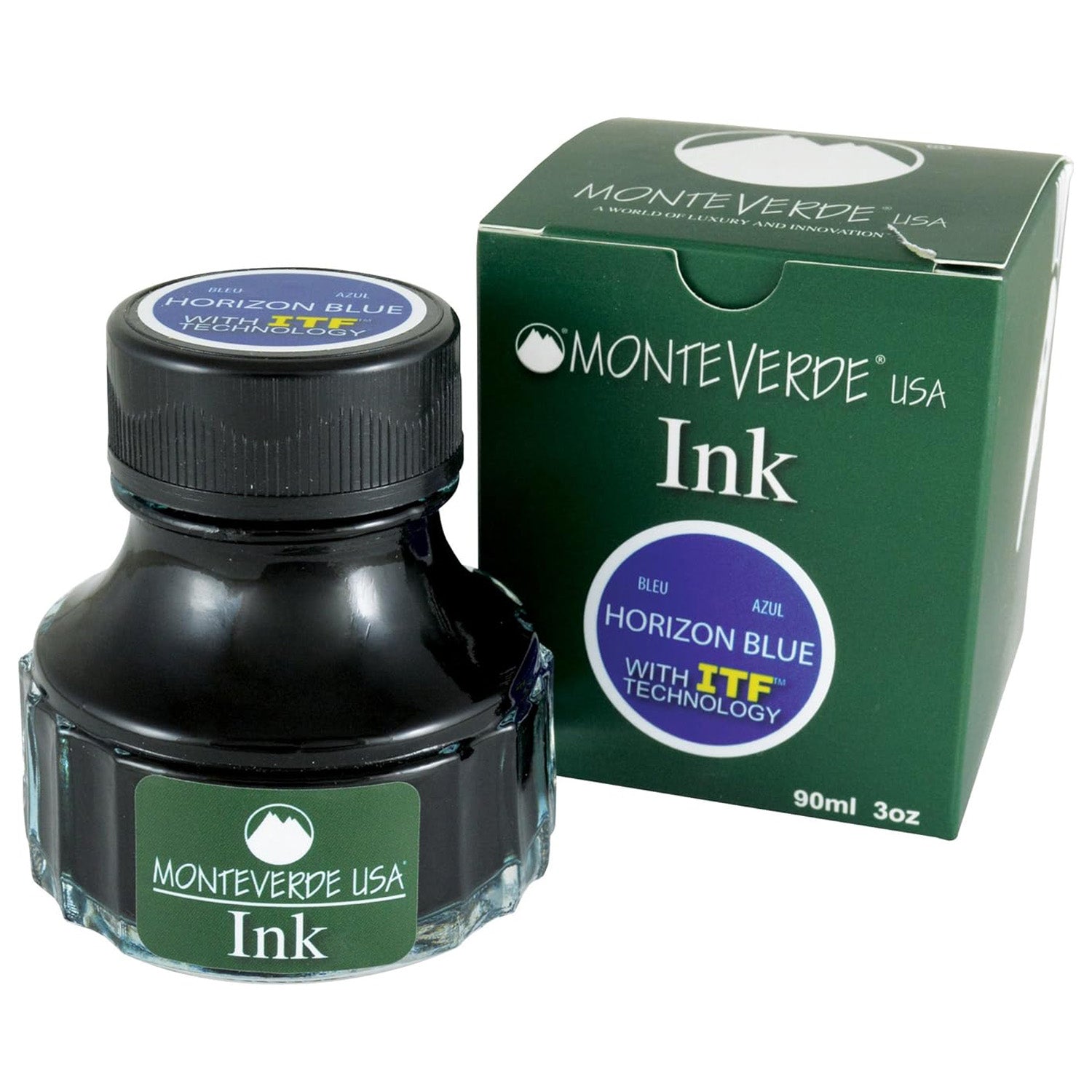 Monteverde Core Ink Bottle (Horizon Blue - 90 ML) G308HB