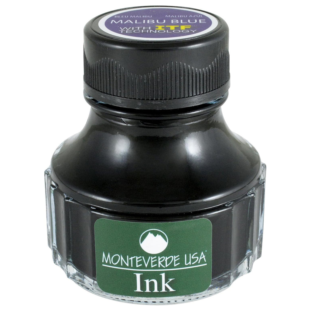Monteverde Core Ink Bottle (Malibu Blue - 90 ML) G308BU