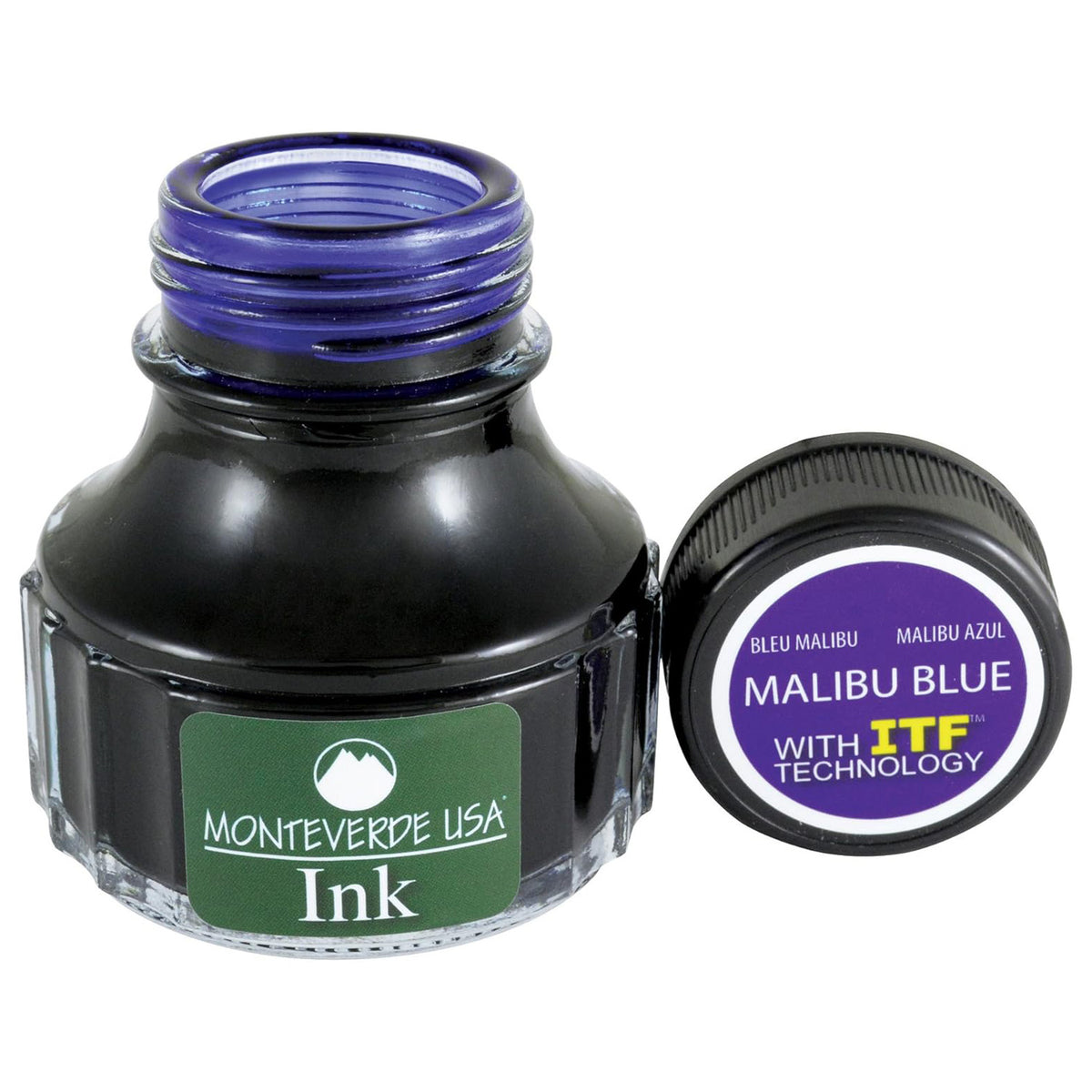 Monteverde Core Ink Bottle (Malibu Blue - 90 ML) G308BU