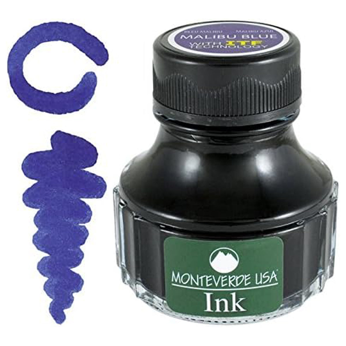 Monteverde Core Ink Bottle (Malibu Blue - 90 ML) G308BU