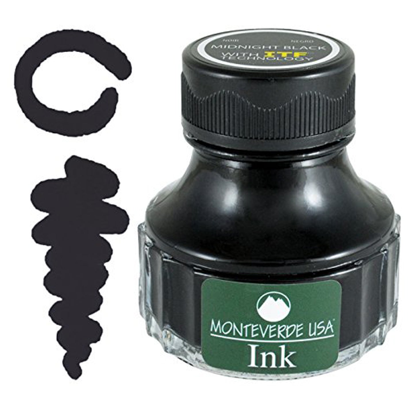 Monteverde Core Ink Bottle (Midnight Black - 90 ML) G308MB