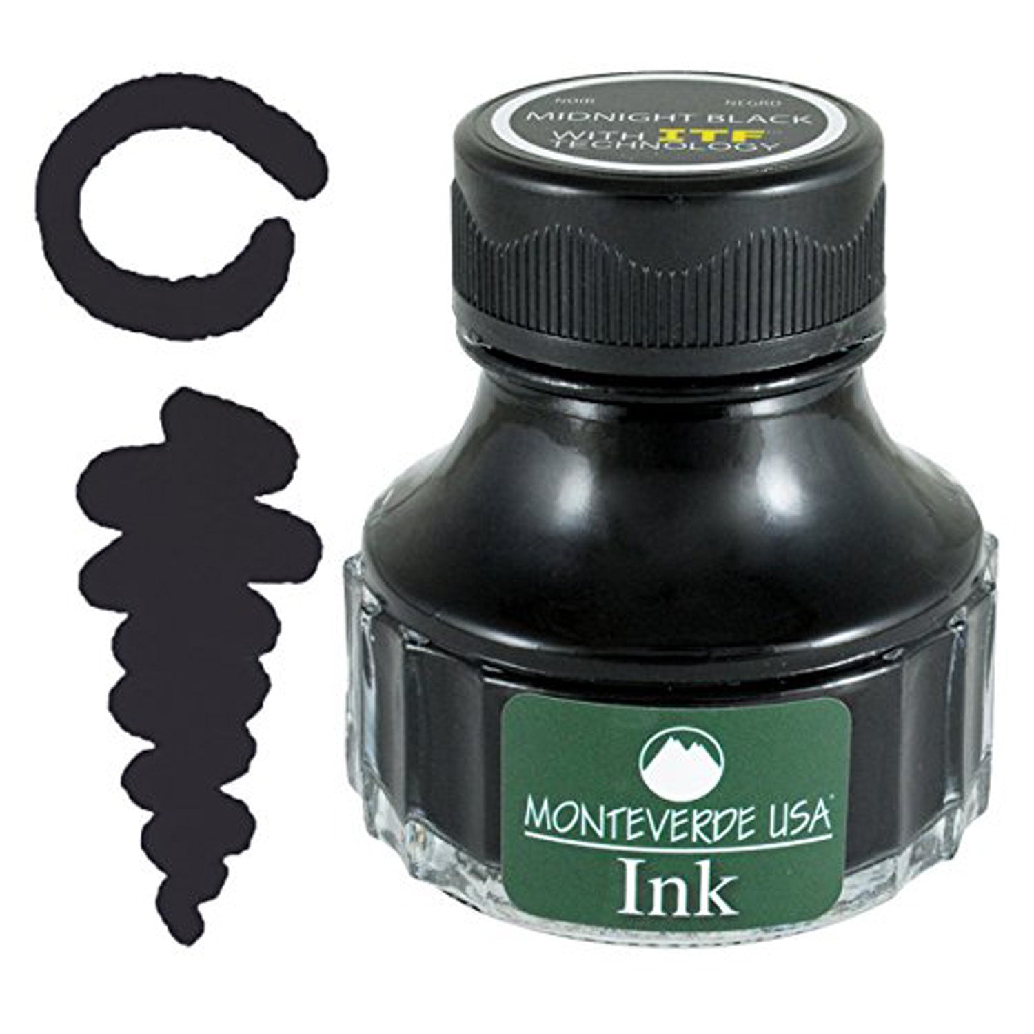 Monteverde Core Ink Bottle (Midnight Black - 90 ML) G308MB