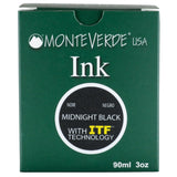 Monteverde Core Ink Bottle (Midnight Black - 90 ML) G308MB