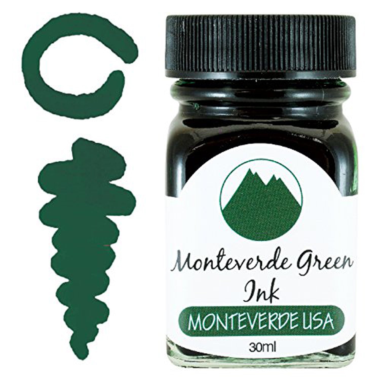 Monteverde Core Ink Bottle (Monteverde Green - 30 ML) G309MG