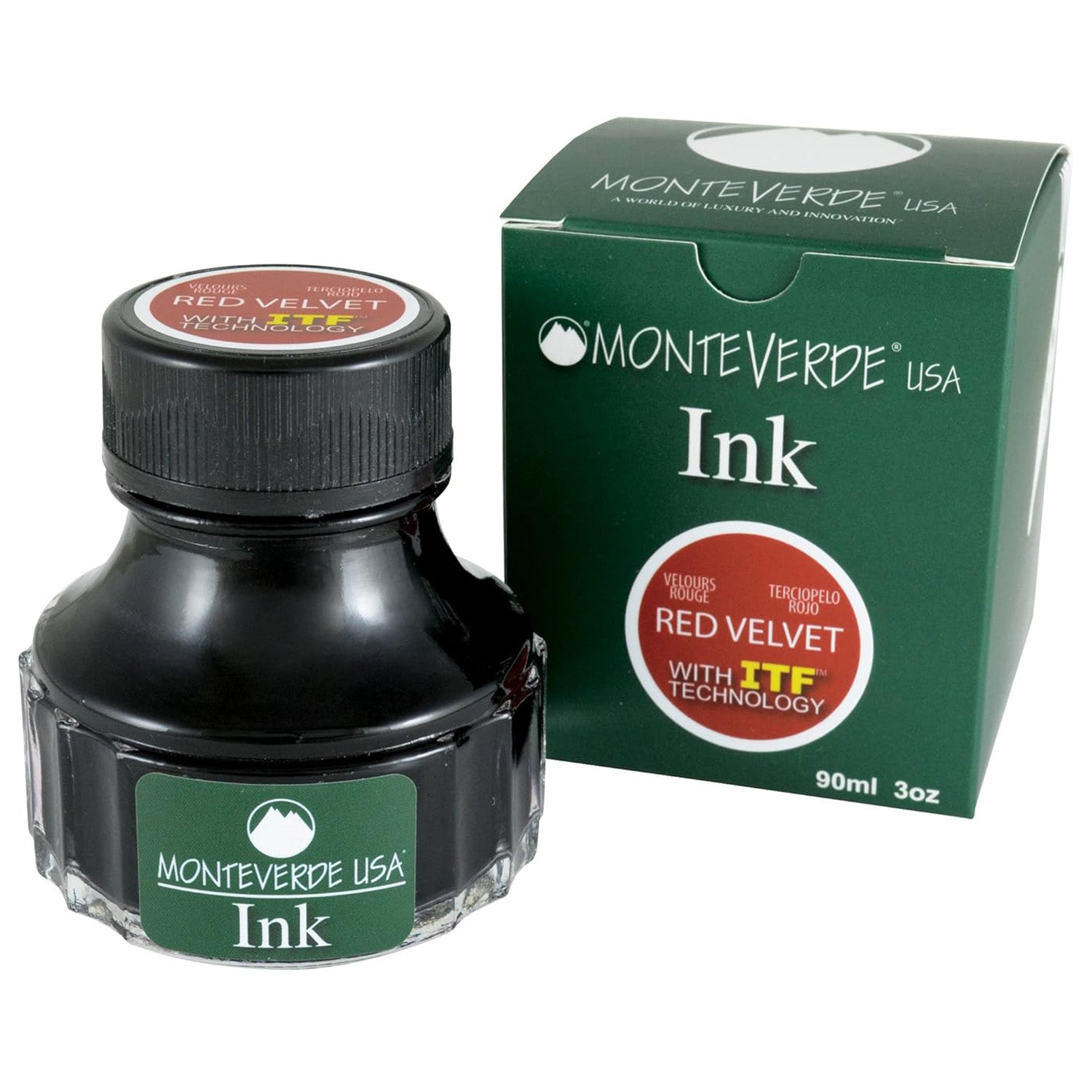 Monteverde Core Ink Bottle (Red Velvet - 90 ML) G308RV
