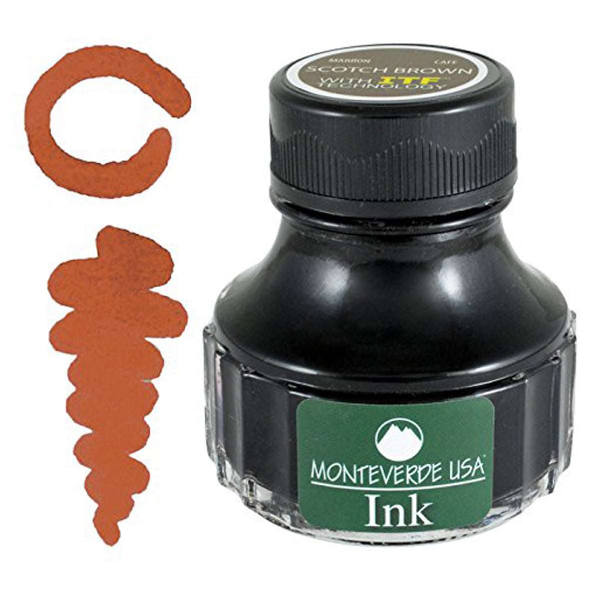 Monteverde Core Ink Bottle (Scotch Brown - 90 ML) G308BN