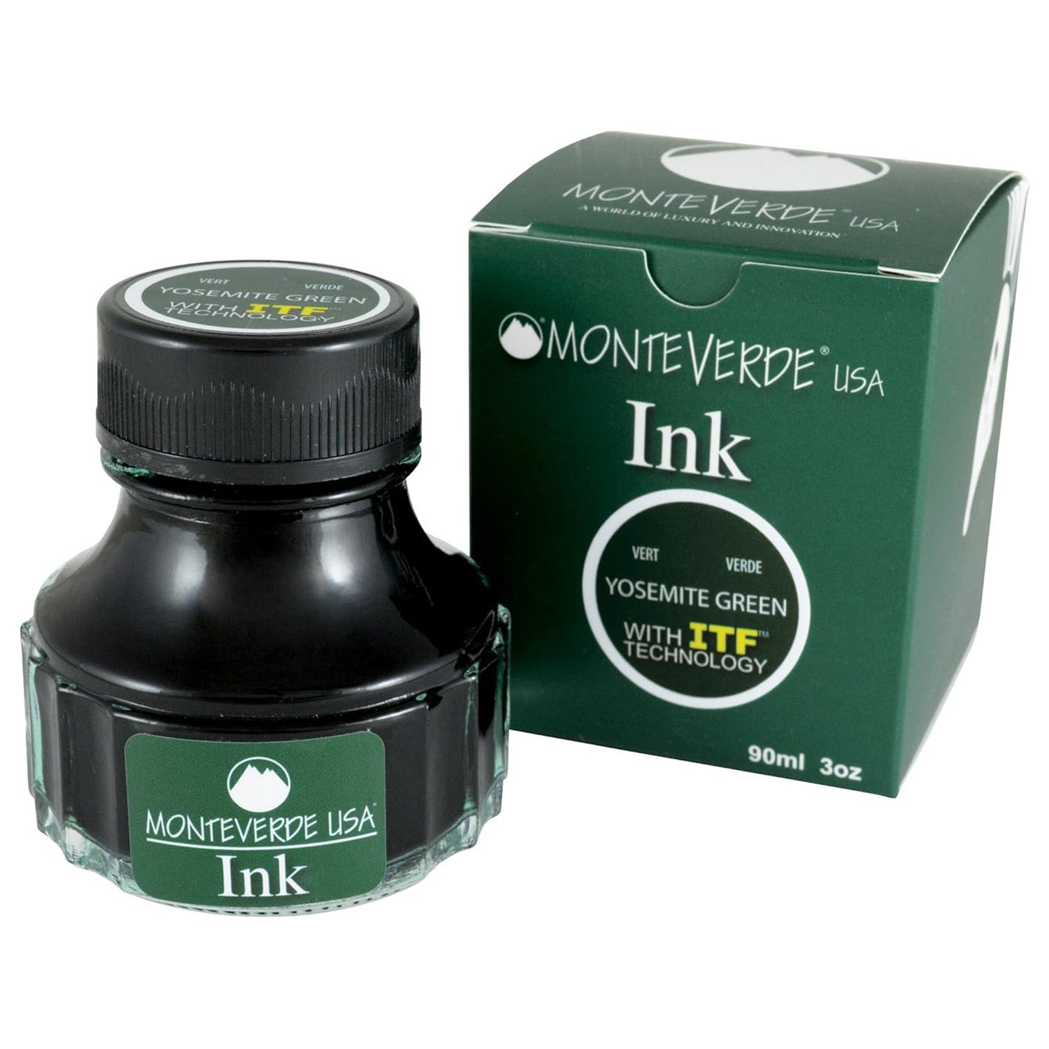 Monteverde Core Ink Bottle (Yosemite Green - 90 ML) G308YG