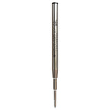 Monteverde Capless Ballpoint Pen Gel Refill (to fit Montblanc - Black - Pack of 2)