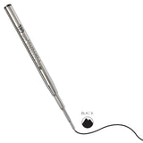 Monteverde Capless Ballpoint Pen Gel Refill (to fit Montblanc - Black - Pack of 2)