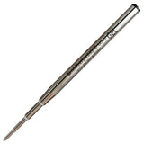 Monteverde Capless Ballpoint Pen Gel Refill (to fit Montblanc - Black - Pack of 2)