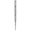 Monteverde Capless Ballpoint Pen Gel Refill (to fit Montblanc - Blue/Black - Pack of 2)