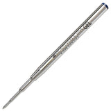 Monteverde Capless Ballpoint Pen Gel Refill (to fit Montblanc - Blue/Black - Pack of 2)