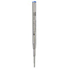 Monteverde Capless Ballpoint Pen Gel Refill (to fit Montblanc - Blue - Pack of 2)