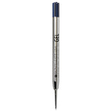 Monteverde Capless Ballpoint Pen Gel Refill (to fit Parker - Blue/Black - Pack of 2)