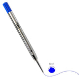 Monteverde Capless Ballpoint Pen Gel Refill (to fit Parker - Blue - Pack of 2)