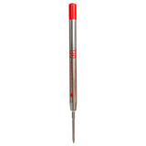 Monteverde Capless Ballpoint Pen Gel Refill (to fit Parker - Red - Pack of 2)