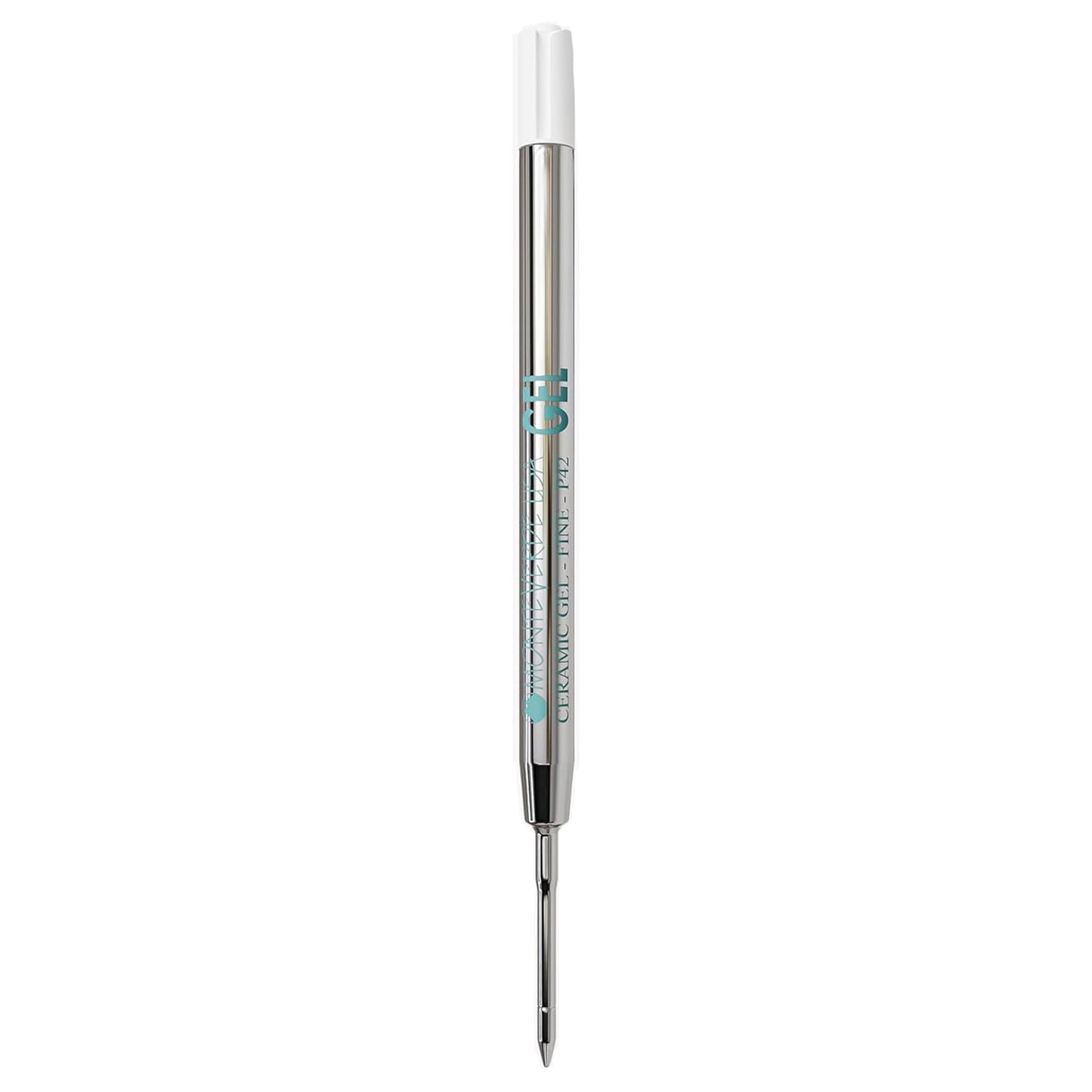 Monteverde Capless Ballpoint Pen Gel Refill (to fit Parker - Turquoise - Pack of 2)