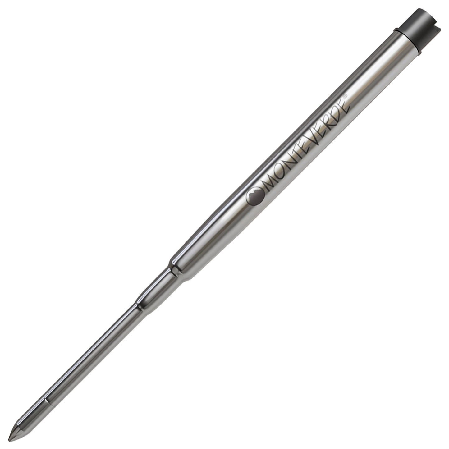 Monteverde Capless Ballpoint Pen Gel Refill (to fit Sheaffer & Sailor - Black - Pack of 2)