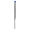 Monteverde Capless Ballpoint Pen Gel Refill (to fit Sheaffer & Sailor - Blue - Pack of 2)