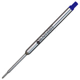 Monteverde Capless Ballpoint Pen Gel Refill (to fit Waterman - Blue - Pack of 2)