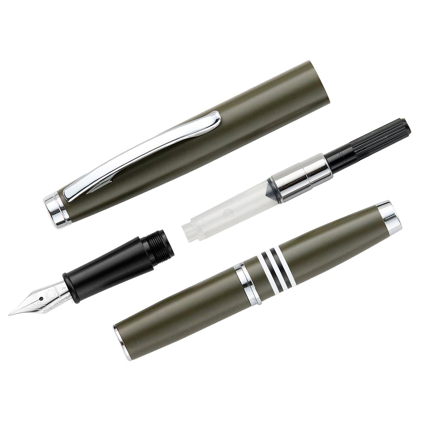 Monteverde Dakota Military Green CT Fountain Pen