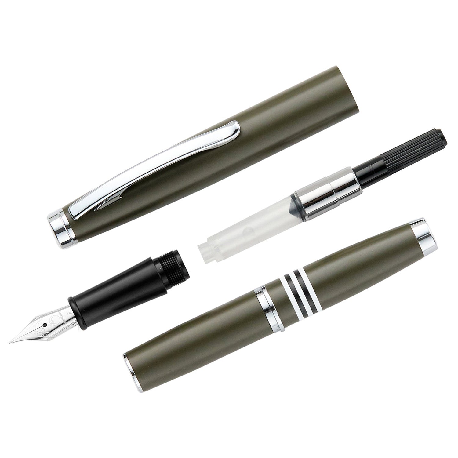 Monteverde Dakota Military Green CT Fountain Pen