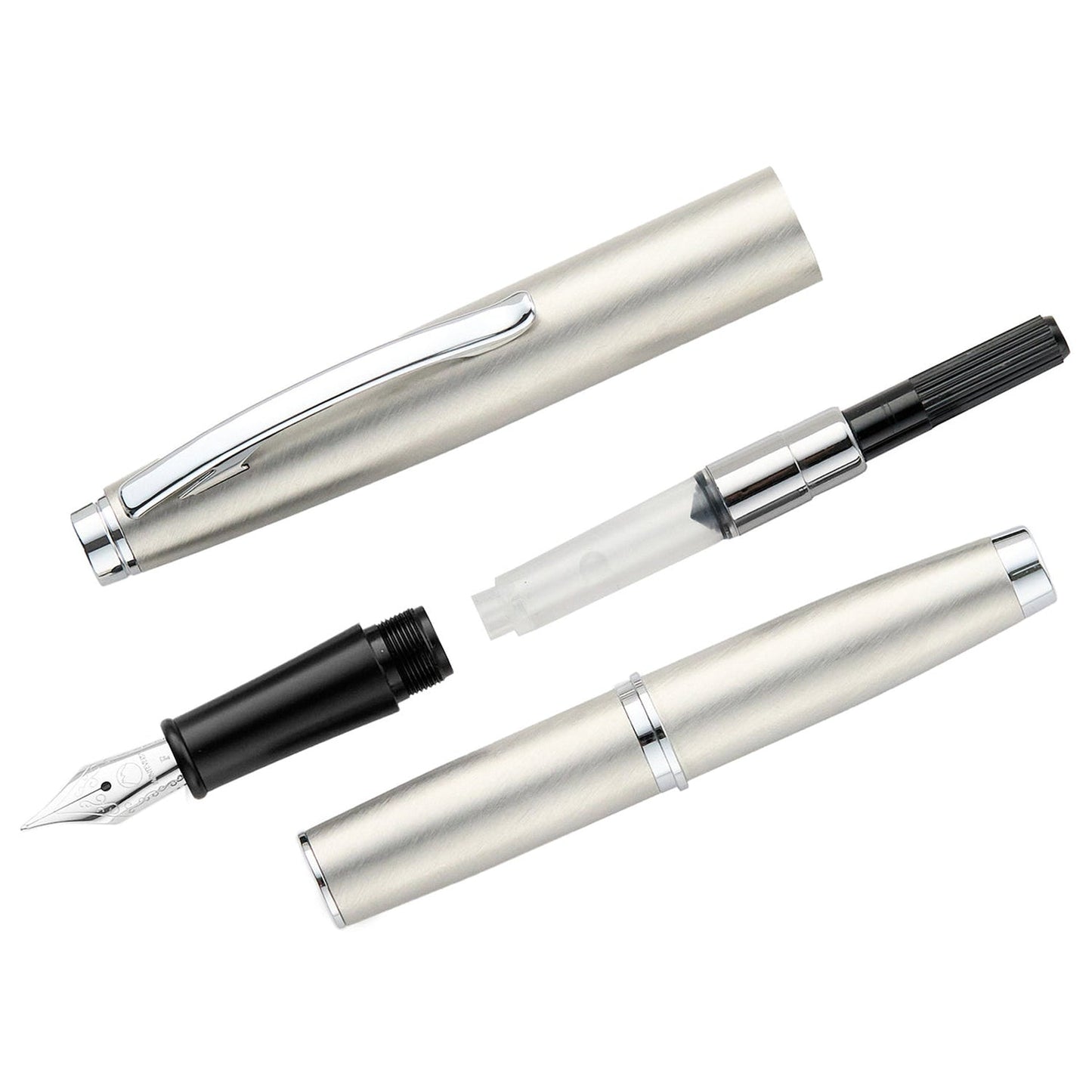 Monteverde Dakota Stainless Steel CT Fountain Pen