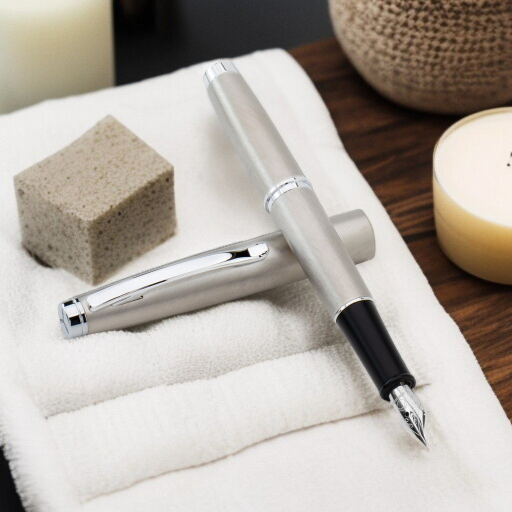 Monteverde Dakota Stainless Steel CT Fountain Pen