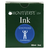 Monteverde Emotions Ink Bottle (Confidence Blue - 90 ML) G308CL